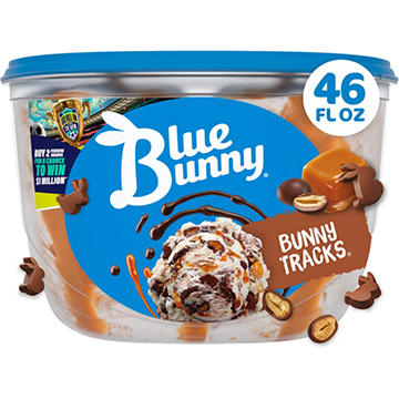 Blue Bunny Bunny Tracks Ice Cream