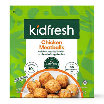 Kidfresh Frozen Chicken Meatballs