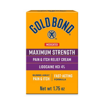 Gold Bond Medicated Max Strength Pain & Itch Cream