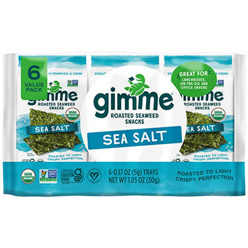 gimme Roasted Seaweed Snacks - Sea Salt