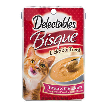 Hartz Delectables Bisque Tuna & Chicken Cat Treat