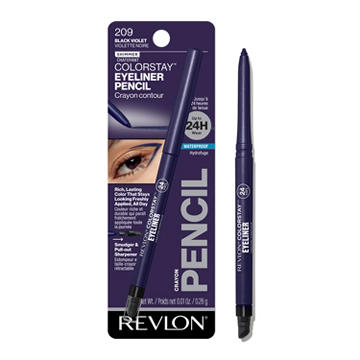 Revlon ColorStay Eyeliner Pencil, 209 Black Violet