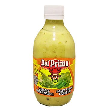 Del Primo Salsa Verde Cremosa Creamy Green Sauce
