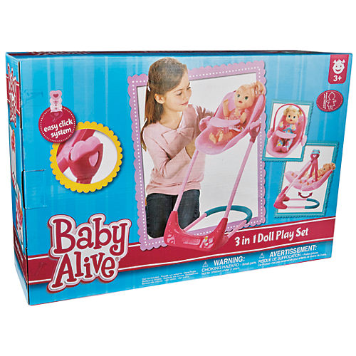 Baby alive on sale swing set