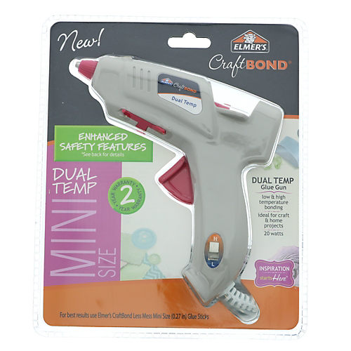 Elmer's Craft Bond Glue Gun, Dual Temp, Mini Size