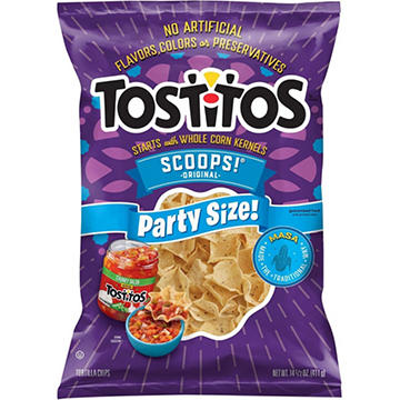 Tostitos Scoops! Tortilla Chips - Party Size