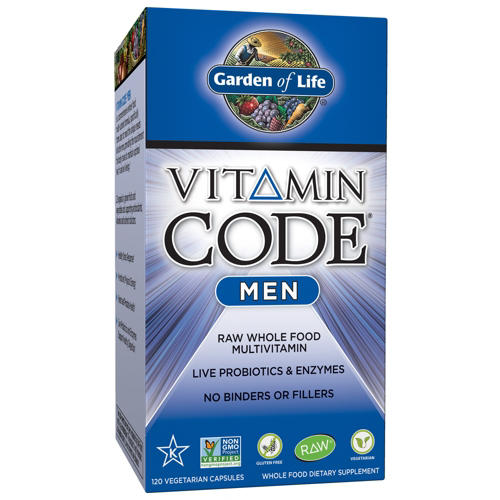 Garden of Life Vitamin Code Men's Multivitamin Capsules - Shop  Multivitamins at H-E-B