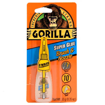 Gorilla Super Glue Brush & Nozzle