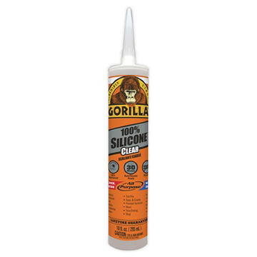 Gorilla 100% Silicone Clear Sealant