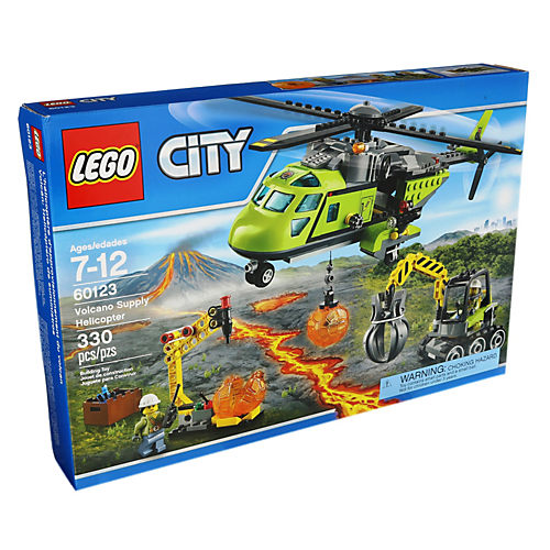 Lego cheap volcano helicopter