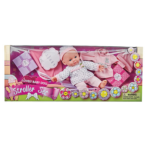 Lovely baby cheap doll stroller