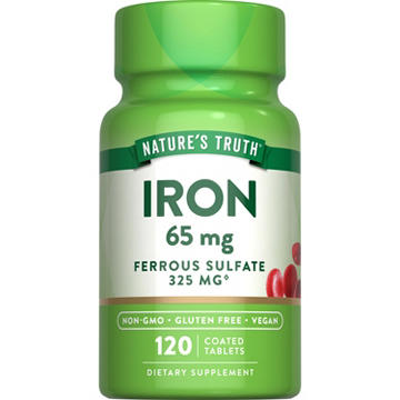 Nature's Truth Iron 65mg Coated Tablets