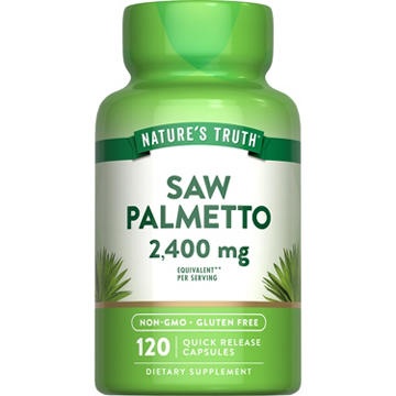 Nature's Truth Saw Palmetto 2400mg Capsules