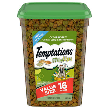 Temptations MixUps Catnip Fever Flavor Crunchy and Soft Cat Treats
