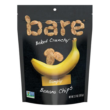 Bare Baked Crunchy Baked Crunchy Simply Banana Chips