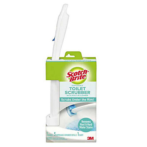 Scotch-Brite® Disposable Under The Rim Toilet Scrubber With Cleaner Refill,  10 ct - Pick 'n Save