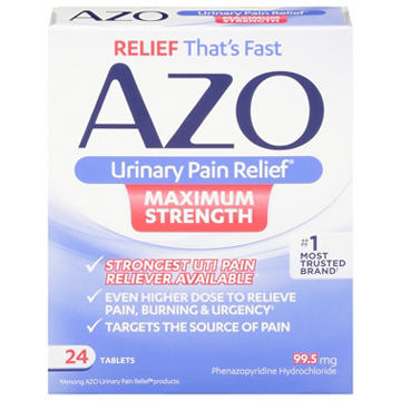Azo Urinary Pain Relief Maximum Strength