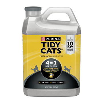 Tidy Cats Purina Clumping 4-in-1 Strength Multi Cat Litter