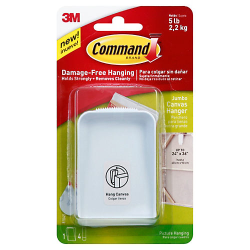 Command 3M Medium Picture Hanging Strips - Shop Hooks & Picture Hangers at  H-E-B