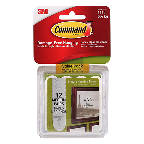 Command Medium and Large Picture Hanging Strips