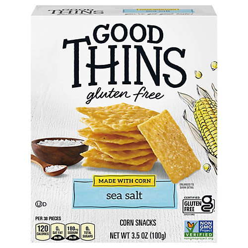 Diet info for Good Thins Garden Veggie Rice Snacks Gluten Free