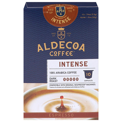 Aldecoa Intense Nespresso Single Serve Capsules - Shop Coffee at H-E-B
