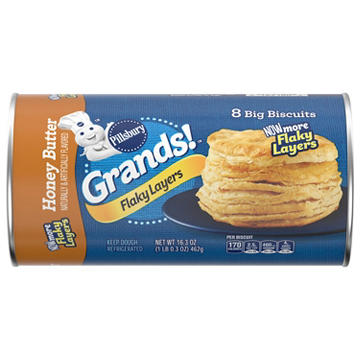 Pillsbury Grands! Flaky Layers Honey Butter Biscuits