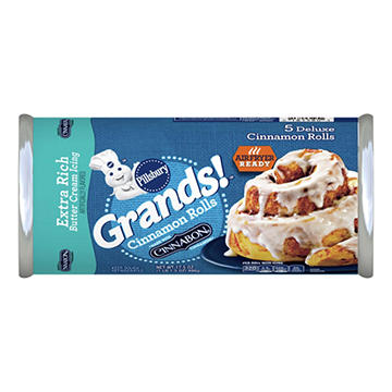 Pillsbury Grands! Cinnabon Extra Rich Butter Cream Cinnamon Rolls