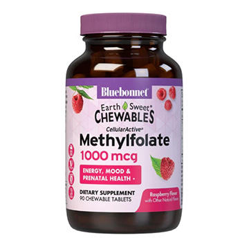 Bluebonnet Earthsweet 1000 mcg Cellular Active Methylfolate