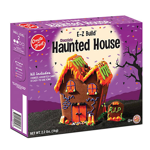 Create A Treat Pre-Built Gingerbread House Kit - Shop Cookies at H-E-B