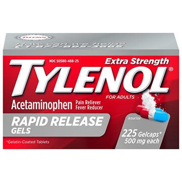 Tylenol Extra Strength Rapid Release Gels - 500mg