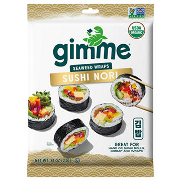 gimme Organic Sushi Nori Seaweed Wraps