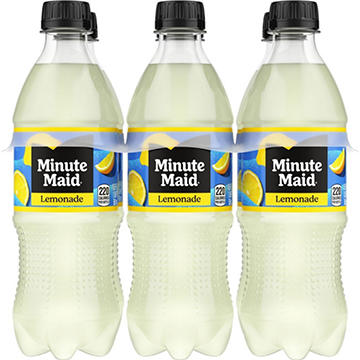 Minute Maid Lemonade 6 pk Bottles