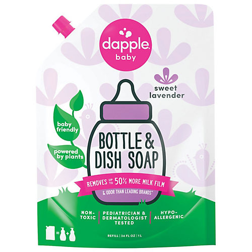 Dapple Baby Mango Melon Bottle & Dish Soap - Shop Cleaning at H-E-B