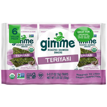 gimme Roasted Seaweed Snacks - Teriyaki