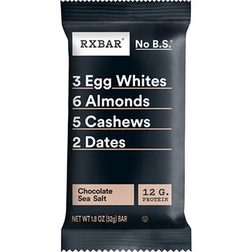 RXBAR 12g Protein Bar - Chocolate Sea Salt