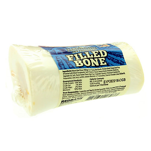 Redbarn Small Filled Bone Peanut Butter Flavor Shop Bones rawhides at H E B