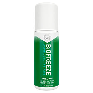 Biofreeze Menthol Pain Relief Roll-On
