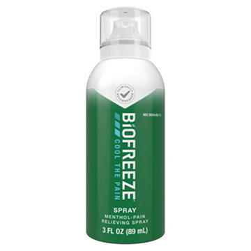 Biofreeze Menthol 360 Pain Relief Spray Colorless