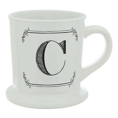 Initial Mug - Letter D - 15oz Ceramic Cup - Brother Gift Mug - Right-H –  LetterLuxe