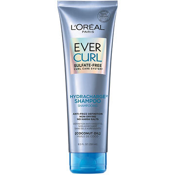 L'Oréal Paris EverCurl Hydracharge Sulfate Free Shampoo For Curly Hair
