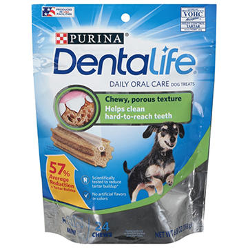 DentaLife Daily Oral Care Toy Breed Dog Dental Chews - Chicken Flavor