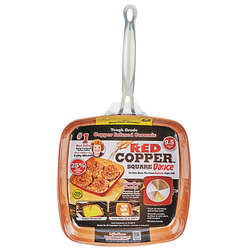 As Seen On TV 📺📺📺 on X: “Red Copper Frying Pan is the