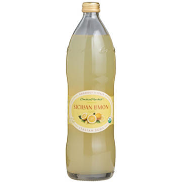 Central Market Sicilian Lemon Organic Italian Soda