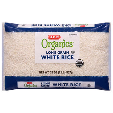 H-E-B Organics Long Grain White Rice