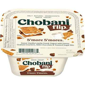 Chobani Flip Low-Fat S'more S'mores Greek Yogurt