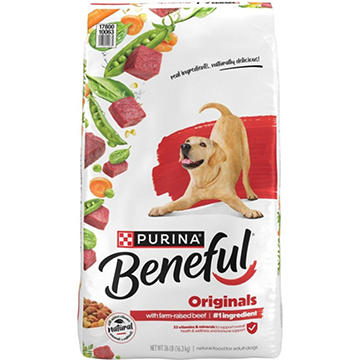 Beneful Purina Originals Natural Dog Food Dry Recipe - Farm-Raised Beef