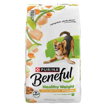 Beneful Purina Healthy Weight Natural Dog Food Dry Formula - Farm-Raised Chicken