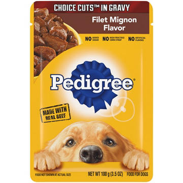 Pedigree Choice Cuts in Gravy Filet Mignon Wet Dog Food