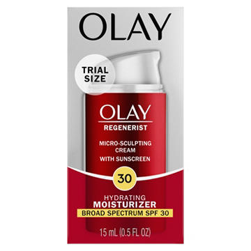 Olay Regenerist Micro-Sculpting Cream Face Moisturizer with SPF 30 - Trial Size